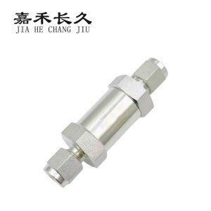 嘉禾长久 不锈钢卡套回火阀 316L 个