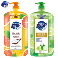 [补贴10%]洗洁精加浓西柚去腥柠檬护手家庭实惠装食用小苏打果蔬餐具