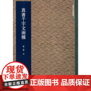 真草千字文两种