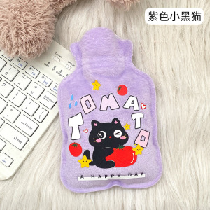 卡通植绒注水小热水袋可爱迷你便携暖手宝冬季暖手神器暖水袋学生3759A