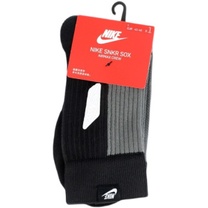 Nike/耐克袜子AIR MAX舒适透气中性男女中筒袜运动袜SK0005-010 Z SK0005-010 S