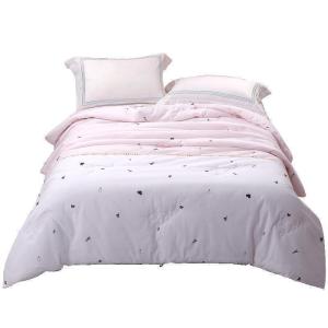 家柏饰(CORATED)家纺水洗棉被春秋被加厚保暖被芯双人全棉水洗绵柔被棉花糖 简色水洗绵柔被（棉花糖） 1.8m229*230cm