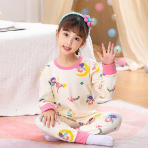 儿童秋衣秋裤套装中大童男孩保暖内衣男童装女童睡衣