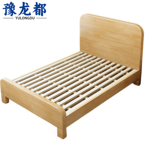 豫龙都实木床1.5m 张