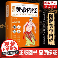 正版 图解黄帝内经 白话彩图典藏版 原文白话文版图解黄本草纲目皇帝内经全注全译彩图中医基础理论十二经脉养生书