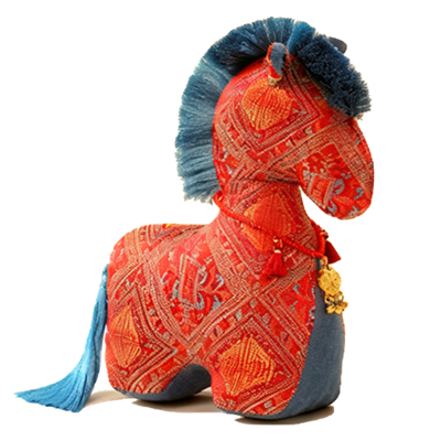 锦瑞星 马年吉祥物公仔 挂锁30cm个