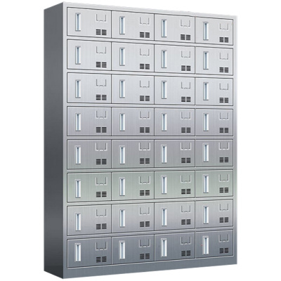 攸形不锈钢餐盘柜32门1350*400*1800mm台