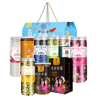 谯韵堂 夏日清凉 防暑降温套装B300 1690g/盒