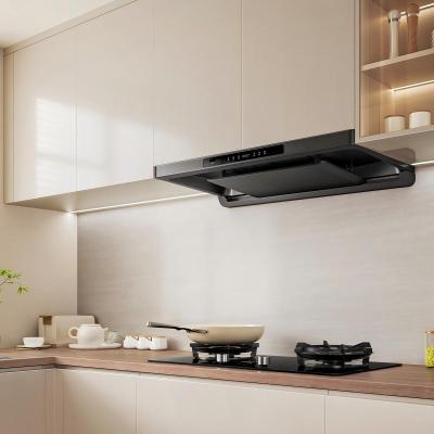 老板(ROBAM) 超薄大吸力家用抽油烟机 27大风量内腔免拆洗烟灶联动套装 F70油烟机