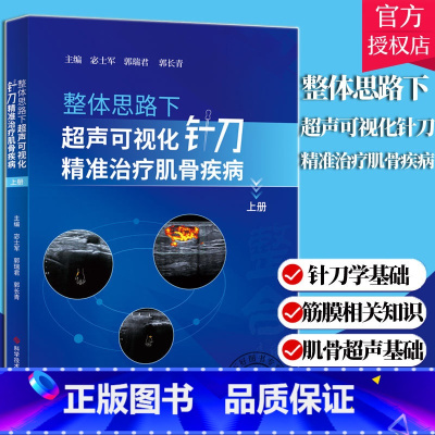 [正版] 整体思路下超声可视化针刀精准治疗肌骨疾病 上册 宓士军 郭瑞君 郭长青 肌肉骨骼系统针刀疗法医学书籍 科学技