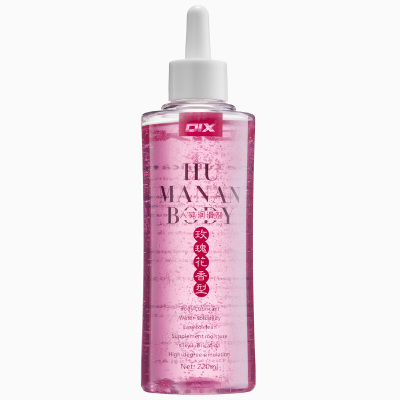 OIX玫瑰香水溶性润滑液220ml情趣润滑油口爱成人情趣玩具润滑玫瑰香一瓶
