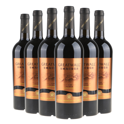 长城风情7赤霞珠干红葡萄酒整箱六瓶750mL*6中粮红酒