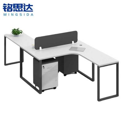 铭思达屏风工位两人位含柜套