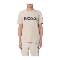 Hugo boss男款短袖T恤圆领棉质休闲舒适透气简约百搭时尚运动上衣