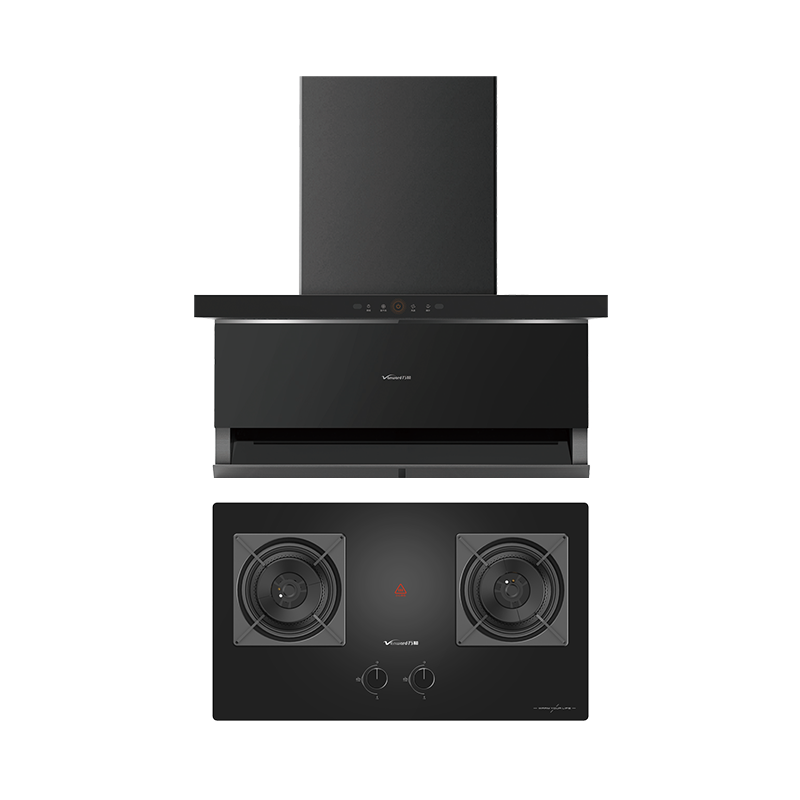 万和(Vanward)顶侧双吸7字型烟灶套装 25m³大吸力 挥手感应 智旋干洗 L03Q+Q3L03Q(液化气)