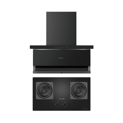 万和(Vanward)顶侧双吸7字型烟灶套装 25m³大吸力 挥手感应 智旋干洗 L03Q+Q3L03Q(液化气)