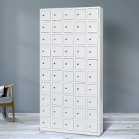 慧采云 钢制手机柜工厂学校手机存放柜单位收纳保管柜50门存放柜