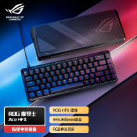 ROG魔导士Ace HFX磁轴电竞键盘 游戏有线键盘 Gasket 8K回报率 UV涂层 魔导士磁轴 PBT版