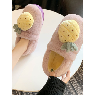 JianXiang棉拖鞋女冬季家居包跟室内家用产后情侣防滑月子鞋可爱秋冬棉鞋男拖鞋