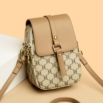 包包女包新款大气女士手机包斜挎包女妈妈包单肩包女