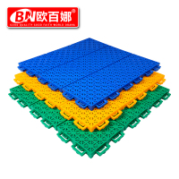 欧百娜悬浮地板室外篮球场地垫室内外幼儿园学校操场小区拼装塑胶地板