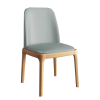 实木椅子 软包靠背 职工餐桌椅 八角椅