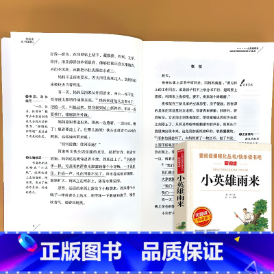 六年级上册 爱阅读小英雄雨来 [正版]小学生语文课外阅读的书籍全套二三四五六年级上册下册稻草人安徒生格林童话小英雄雨来四