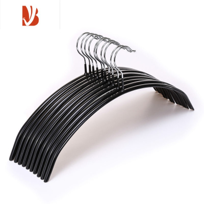 三维工匠浸塑半圆衣架形加大加厚防滑西装衣服衣挂干湿两用轻奢晾衣撑