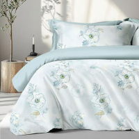 60s新疆棉印花四件套:洛水安澜