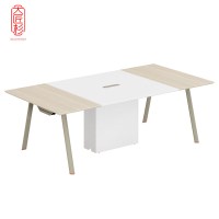 大匠杉 会议桌培训桌2.4m DHYZ058