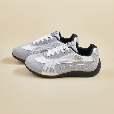 ins韩版德训鞋女秋季厚底增高新款学生跑步运动休闲街拍