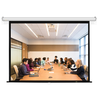 经科JK投影幕布YY2 72寸4:3手动自锁白塑幕投影机投影仪幕布