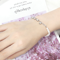 北京黄金女士日韩风格925银手链优雅时尚送恋人佳品