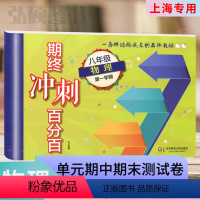 9年级 语数英物化(全5册) 初中通用 [正版]2024期终冲刺百分百六七八九年级语文数学英语N版物理化学上海初中同步辅