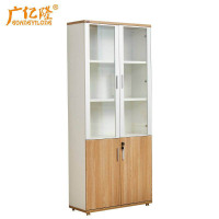 广亿隆文件柜现代免漆胶板书柜办公柜