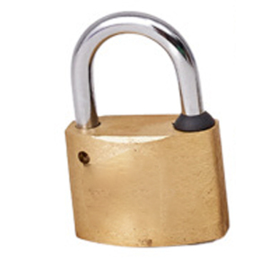 地造天成 MHS120 35mm 铜梅花锁 (计价单位:个) 铜色