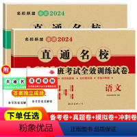 语文+数学 小学升初中 [正版]2024年小升初试卷语文数学直通名校小升初分班考试全效训练试卷名校联盟自主招生历年真题卷
