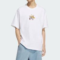 阿迪达斯 男装 新款运动休闲透气圆领短袖T恤 KC3112 D