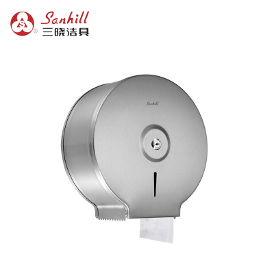 三晓 不锈钢大盘卷纸盒 SX-906 个