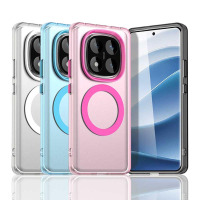KONEL 红米note14糖果磁吸手机壳note14pro/note14pro+磨砂防指纹防摔手机保护套