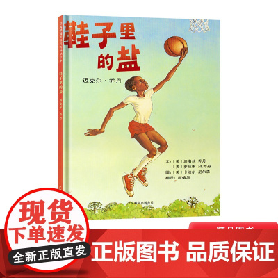 鞋子里的盐迈克尔乔丹硬壳精装图画书启发绘本4岁以上亲子课外阅读正版童书