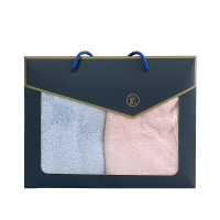 苏宁宜品纯棉毛巾2条装