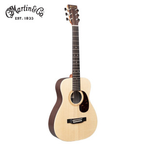 马丁(MARTIN)LX1R单板旅行民谣原声吉他34英寸云杉面板玫瑰木背侧板 新品原装进口 LX1R