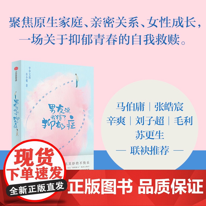 男友说我得了抑郁症 学中文的许小姐 著 文学