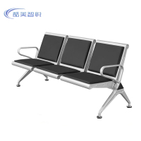 酷美智悦 三人位连体椅 KM-JZ189 个