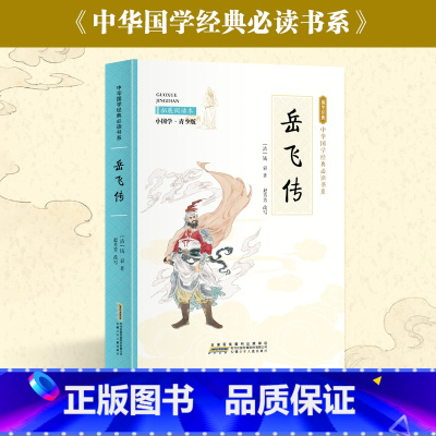 I242.4 [正版]岳飞传(彩色青少版 白话文 中小学课外阅读书籍 无障碍阅读 中华国学经典书系)
