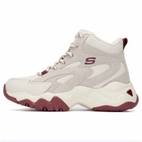 斯凯奇女款休闲熊猫鞋加绒167595/BURG-5.5双