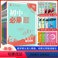 语数英物化 九年级上 [正版]2024新版初中必刷题九年级上册语文数学英语物理化学人教北师沪粤版 初三九上9年级中考总复