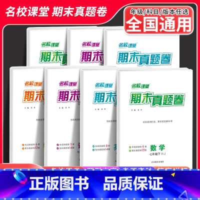 [全国版]数学-人教版 七年级下 [正版]2023名校课堂七下期末真题卷复习冲刺试卷初中八九年级下册人教版精编模拟单元卷