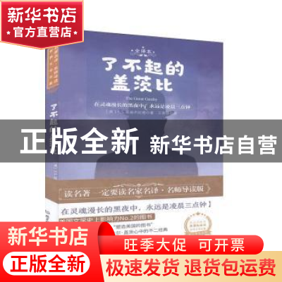 正版 了不起的盖茨比:全译本 (美) F.S.菲兹杰拉德 北京理工大